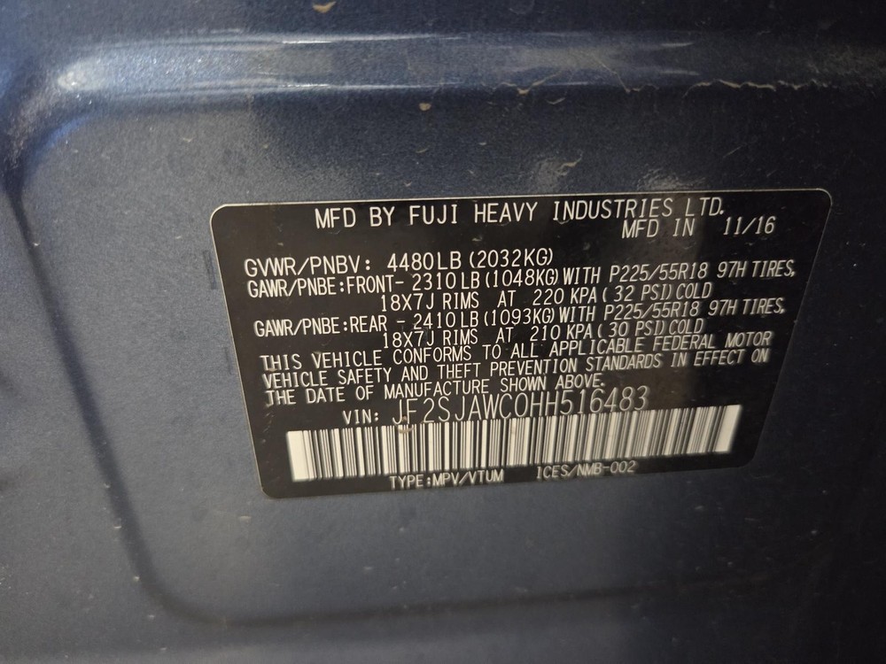 Used A/C Selector Switch fits: 2017 Subaru Forester automatic temperature contro