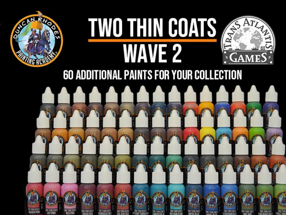 Two Thin Coats - Wave 2 - 60 Paints