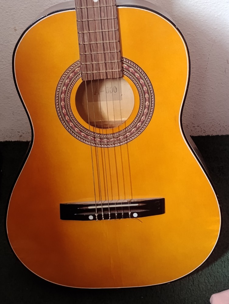 Classical Guitar A-500 Brown 6 String Standard Body Nylon Strings