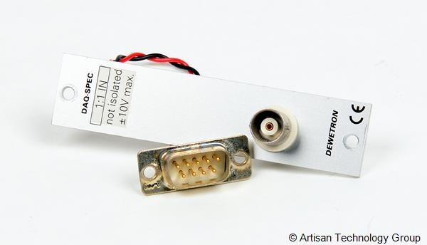 Dewetron DAQ-SPEC Rear Plug-In Module