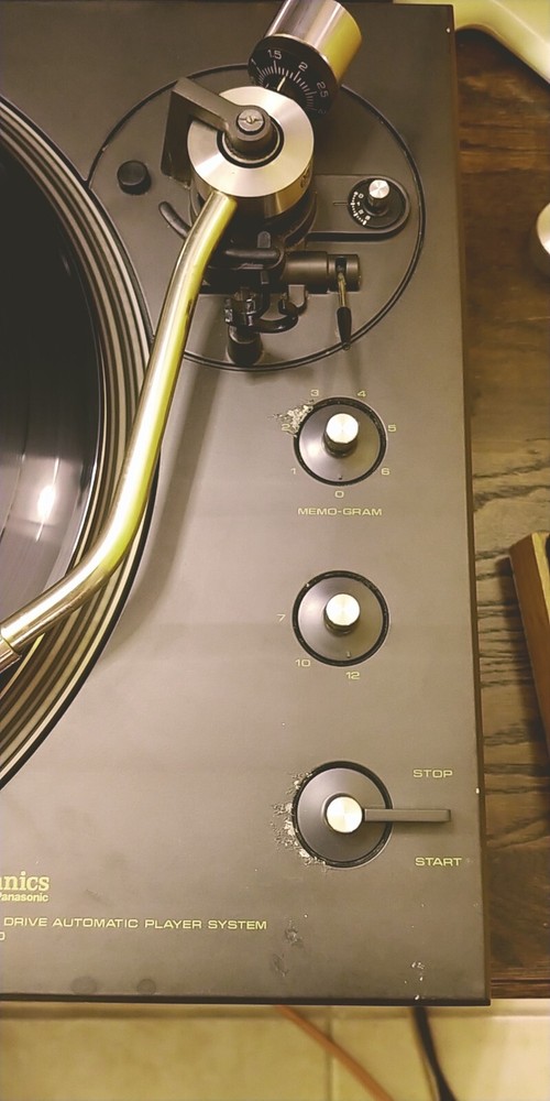 Technics SL-1350 DD Fully Automatic Multiplay Turntable Serviced W/spindles!