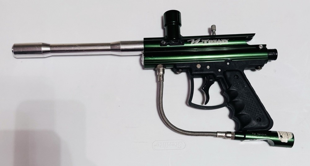 Viewloader VL Triad Paintball Gun Green Untested