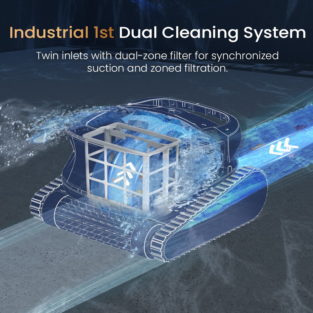 Poolmate Hydro 4 SE Corded Robotic Pool Cleaner Automatic Pool Vacuum