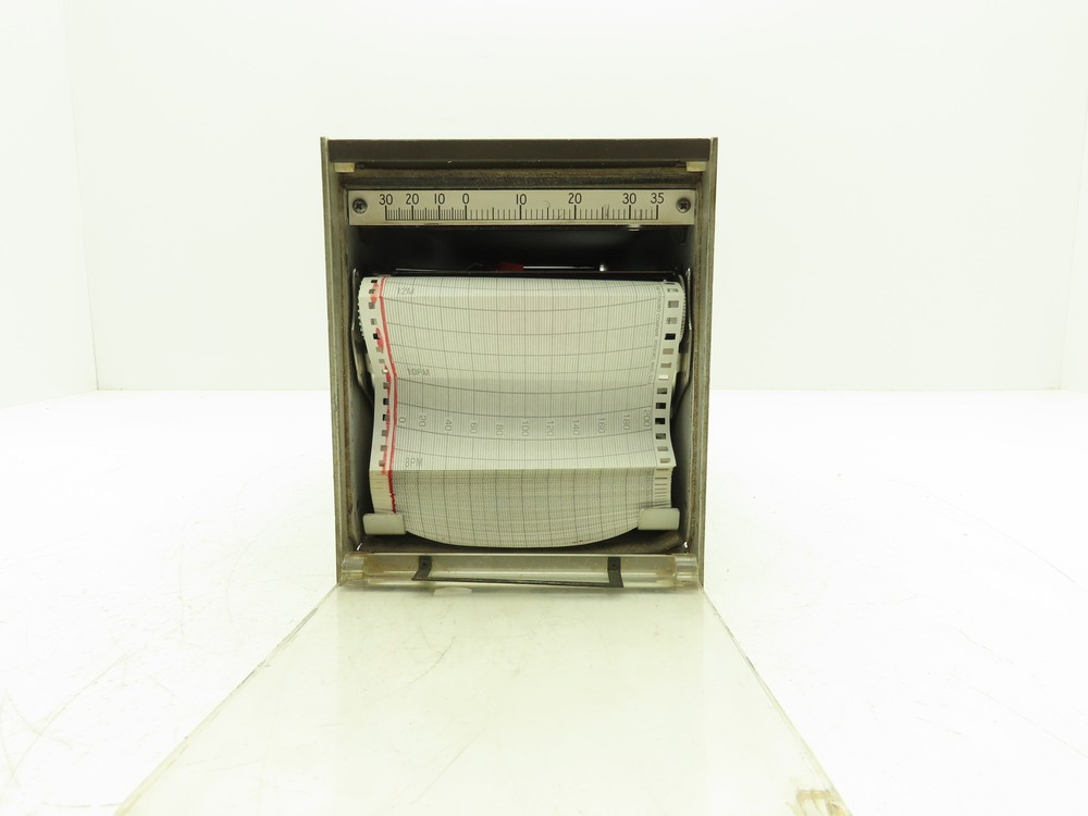 Foxboro 220S-2F6 SPEC 200 Analog Pressure Recorder Rack/Panel Mount Module Unit