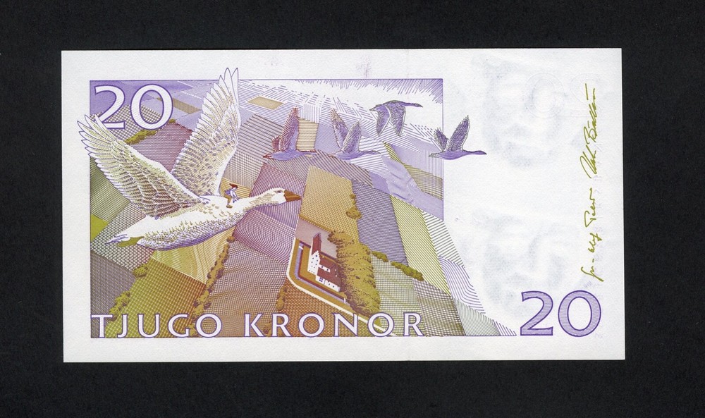 SWEDEN 20 KRONOR ( 1998 ) PICK # 63a UNC.