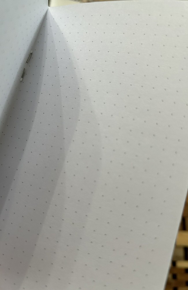Log + Jotter Dot Graph Notebook “ Snow ” Dec 2023