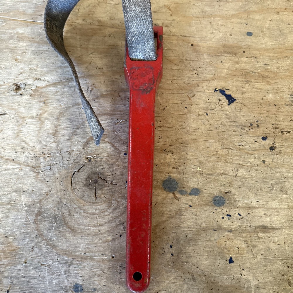 Vintage Heavy Duty Strap Wrench 11.5in
