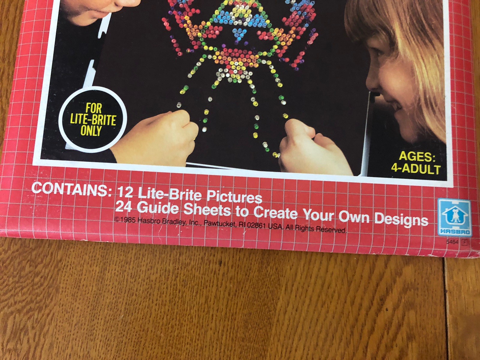 VTG 1985 NEW TRANSFORMERS LITE BRITE COMPLETE UNPUNCHED PICTURE REFILL PACK HTF