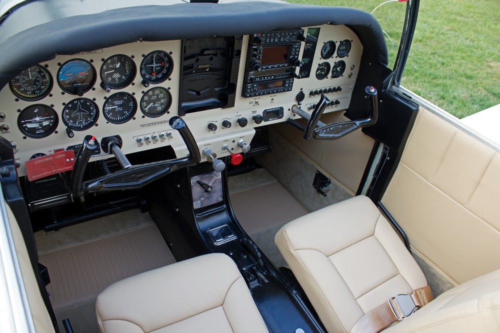 Grumman Tiger/Cheetah custom leather interior