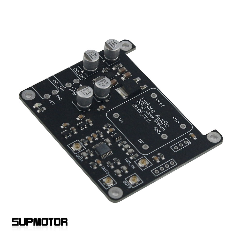 Ustars Audio PI4_Clock System Clock Board Without OCXO For Raspberry Pi 4B sup