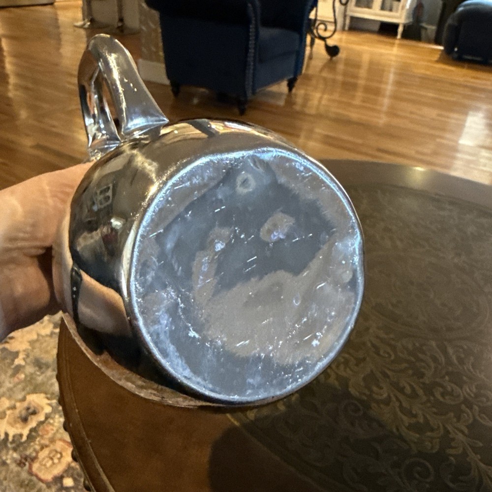 Silver Or Stainless Steel Pitcher Medium Unbranded