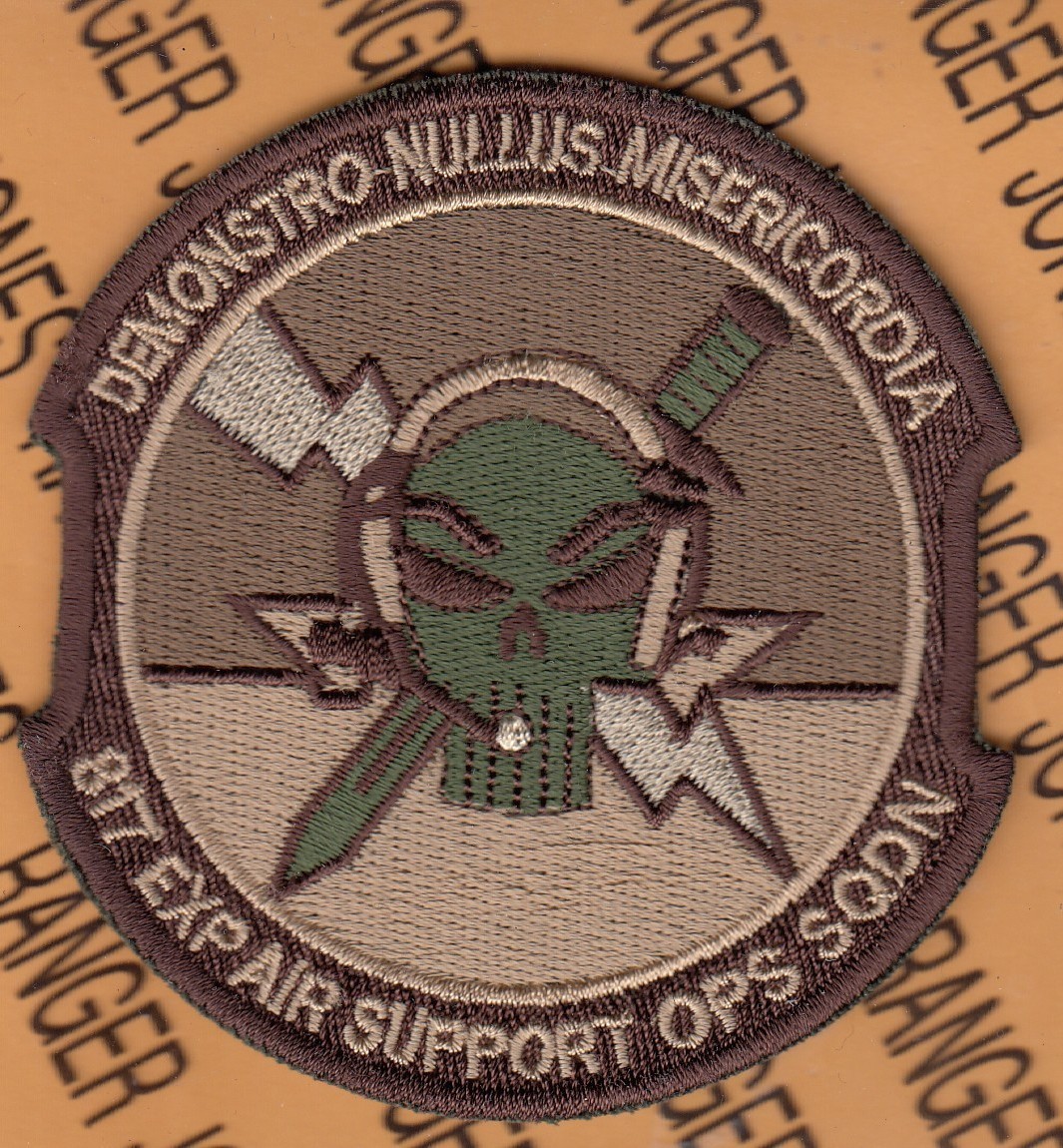 USAF Air Force AFSOC 817th Exp Air Support Operations Sq EASOS TACP ~3.5" patch