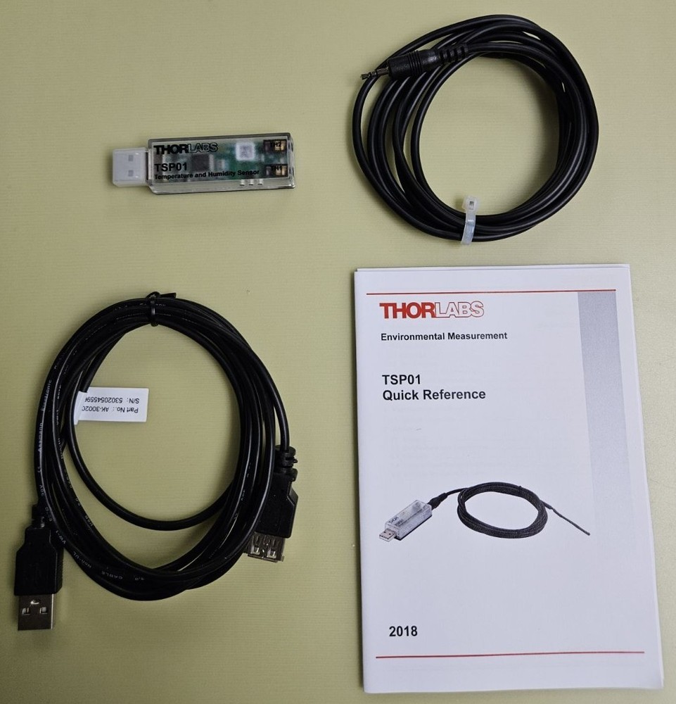Thorlabs TSP01 2-Channel USB Temperature & Humidity Logger
