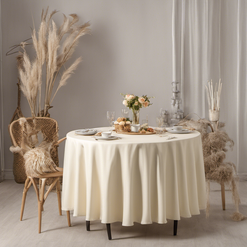 10 pc Round Tablecloth Table Cover Party Wedding Linen Colors Choose Size Color