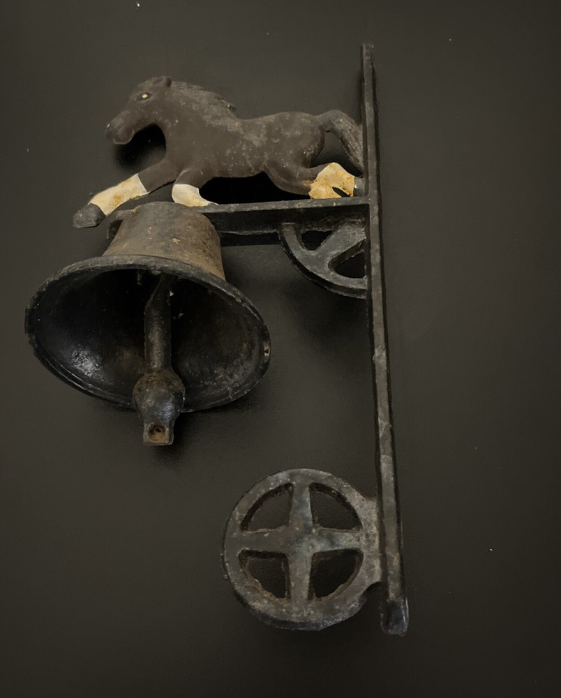 Cast Iron Horse Dinner Bell