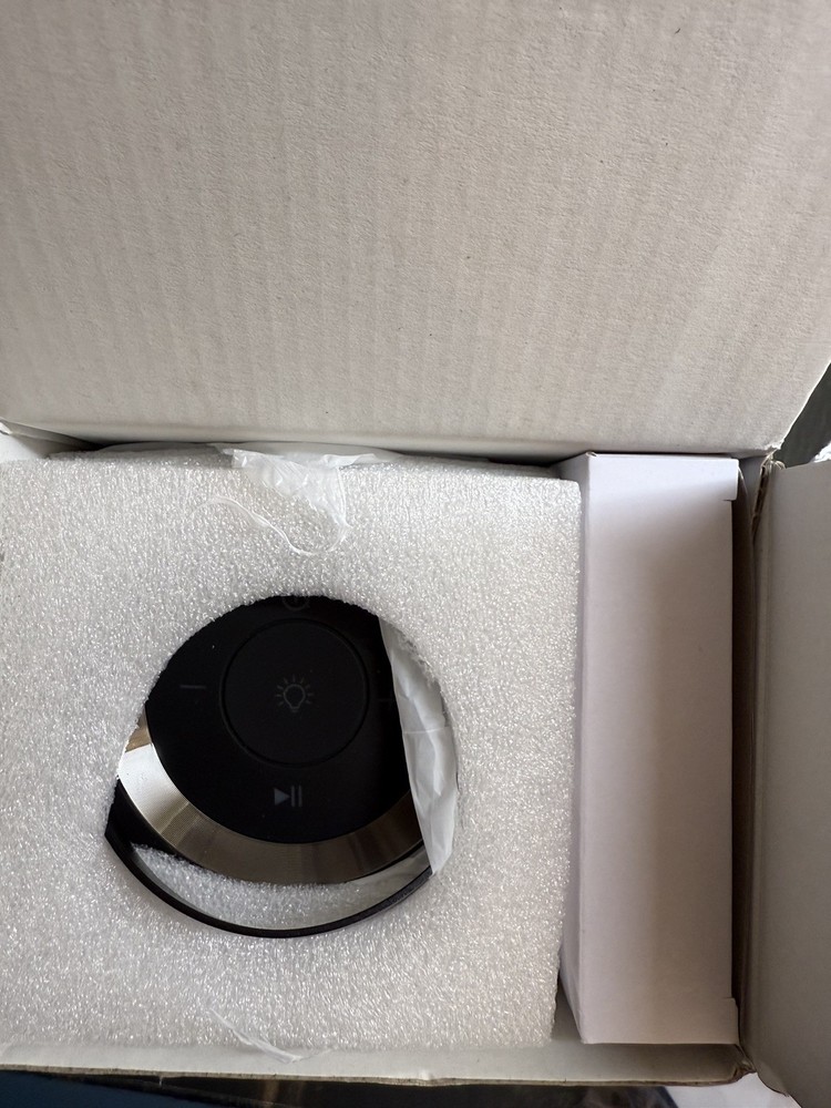 LED flame atmosphere speaker