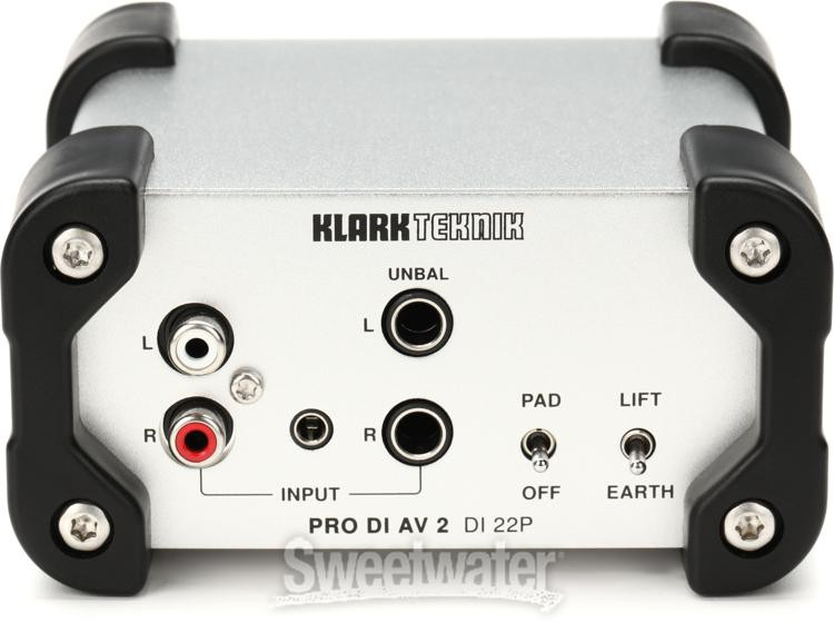 Klark Teknik DI AV 22P 2-channel Passive Direct Box with Midas Transformer