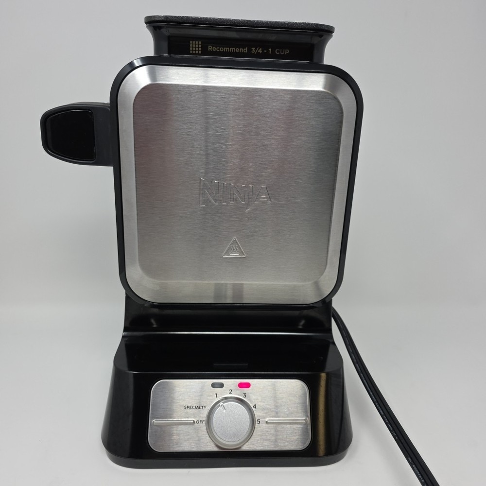 Ninja BW1001 NeverStick PRO Belgian Waffle Maker Vertical