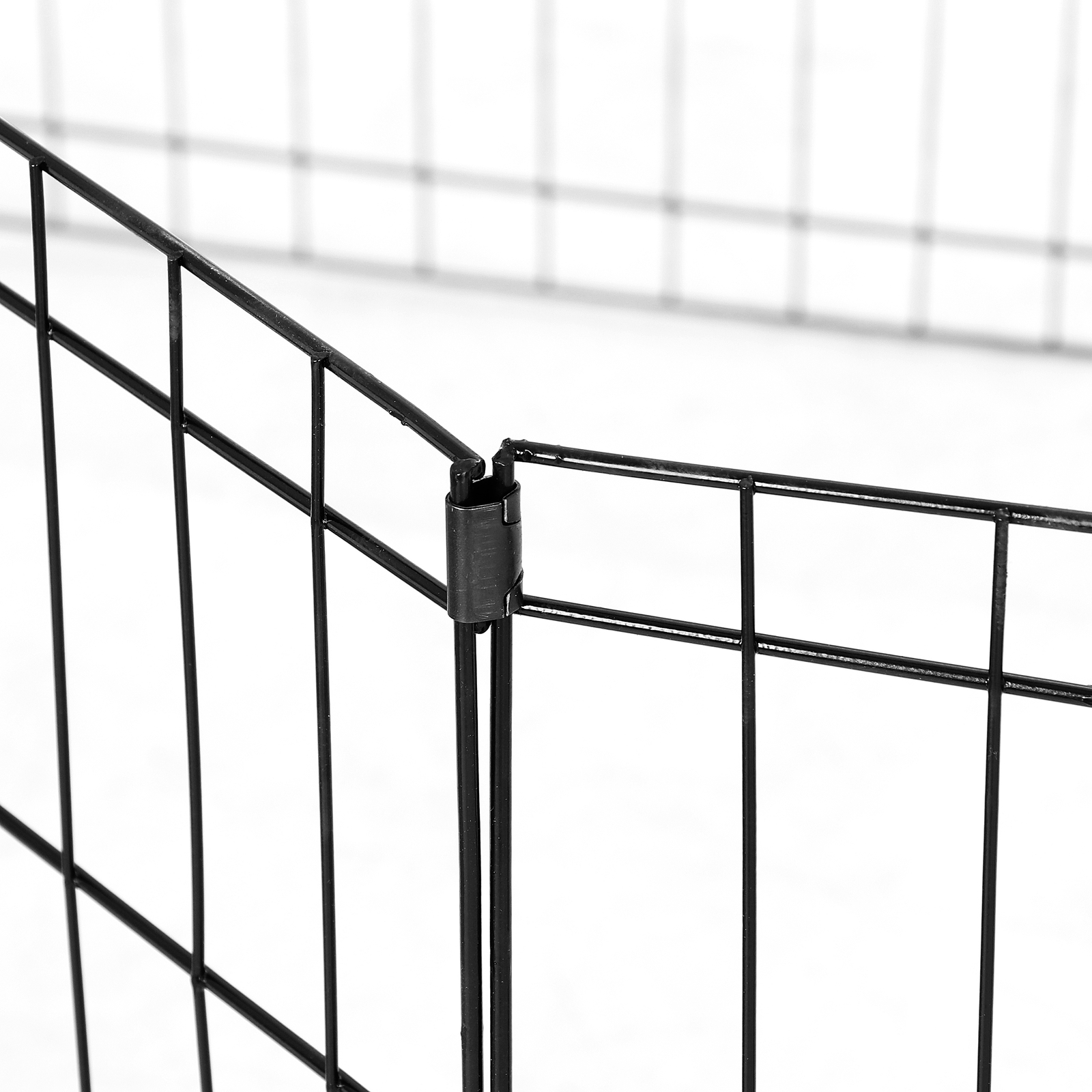 24 Inch Pet Dog Playpen Exercise Puppy Pen Dog Fence for Small Animals -8 Panel