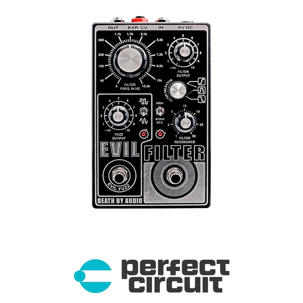 Death By Audio Evil Filter Pedal EFFECTS - NEW - PERFECT CIRCUIT