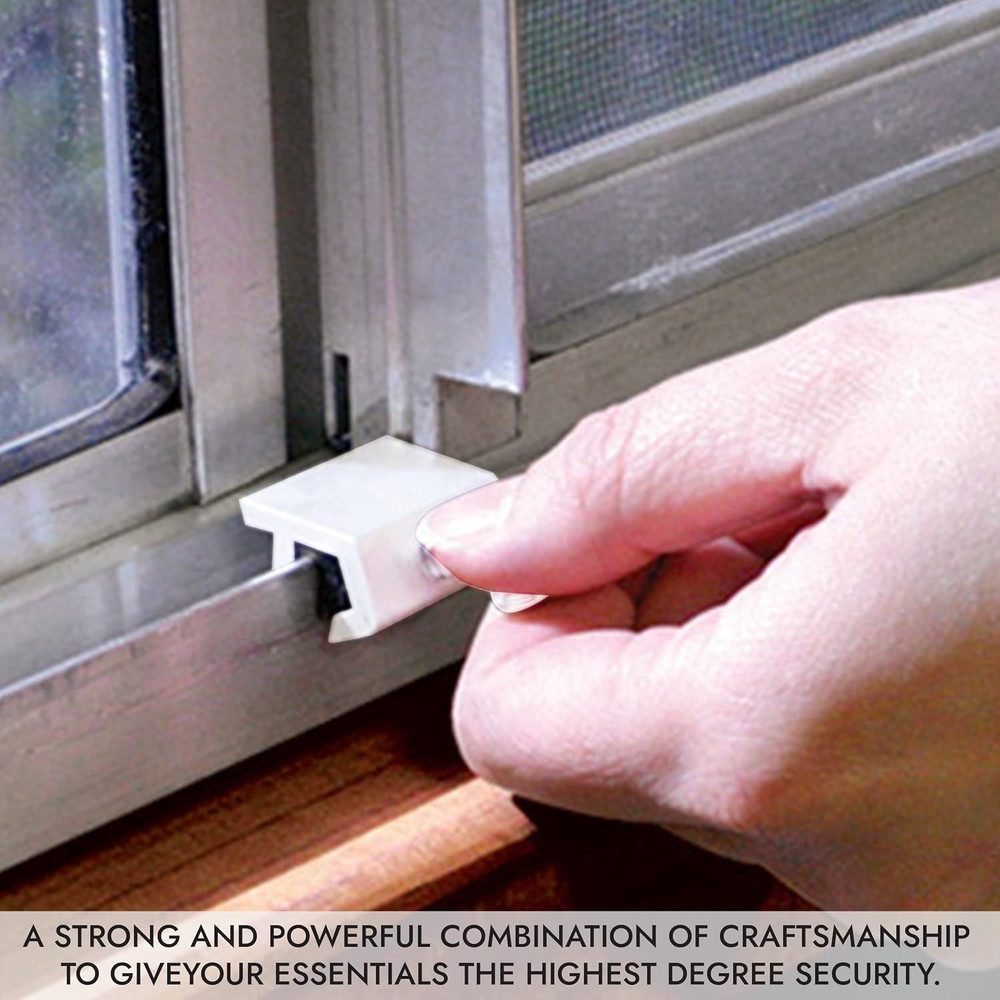 Lock | Sliding Window Lock | Thumb Screw Window Lock for Window Security | Home