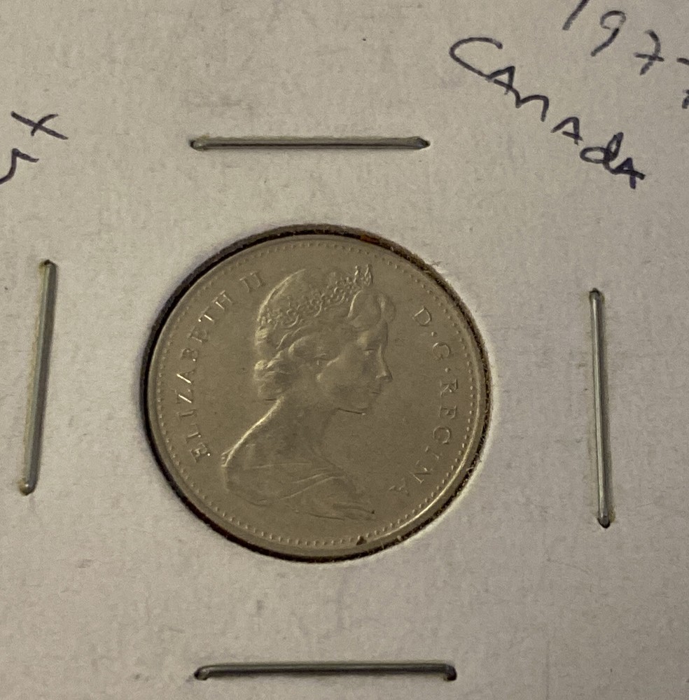1977 Canada 10 Cent Coin B16