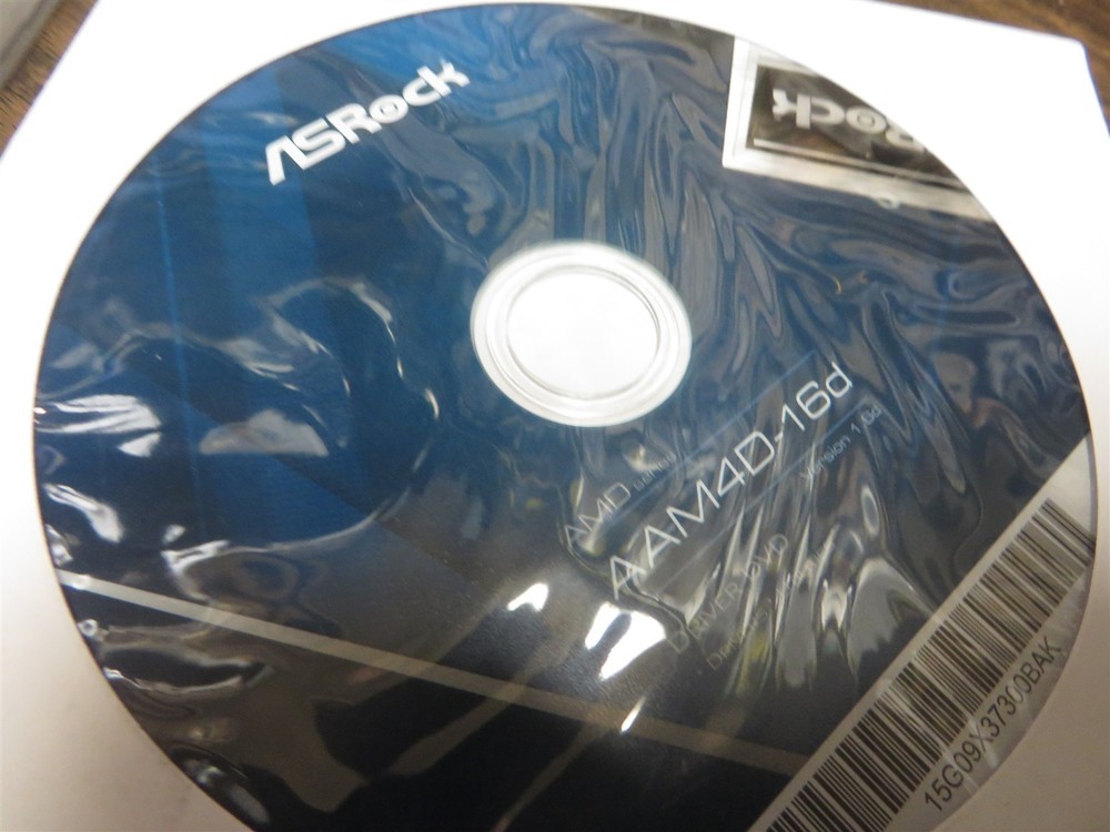 CD ROM SOFTWARE B550M-ITX / ac AAM4D-16d DISC + MANUAL