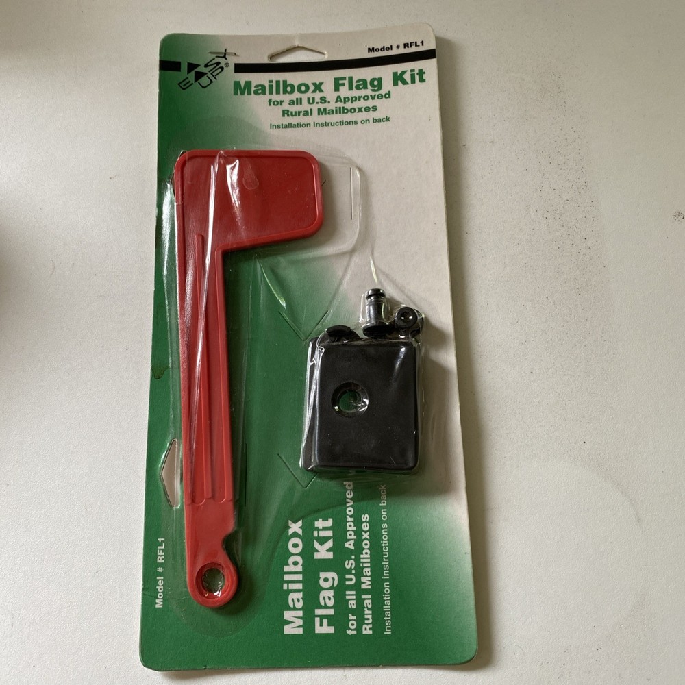 Flag Kit Red For Mailboxes Replacement Mailbox Rust Proof RFL1  NEW