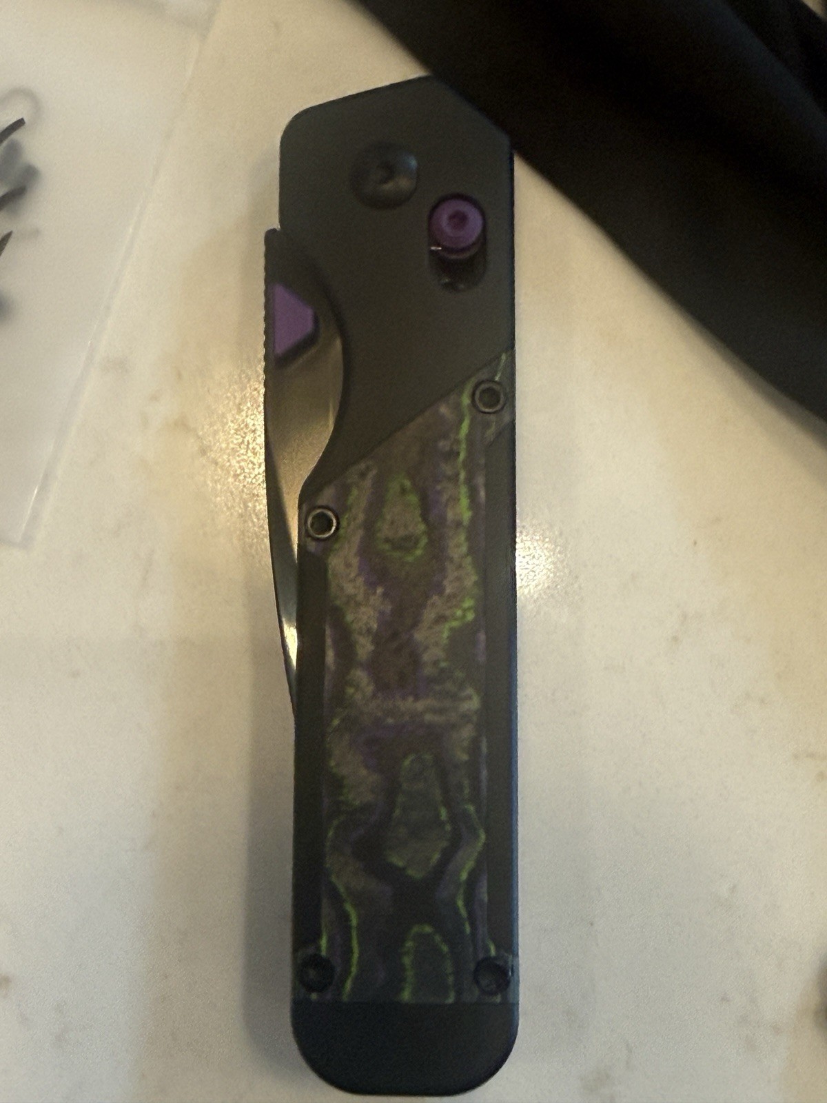 Kizer Militaw- Pocketknife World Breaker Camo S45VN DLC Blade City Exclusive