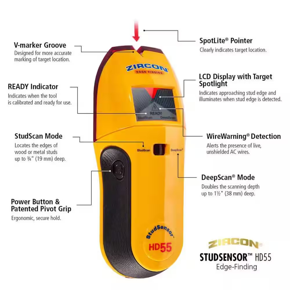 Studsensor HD55 Stud Finder
