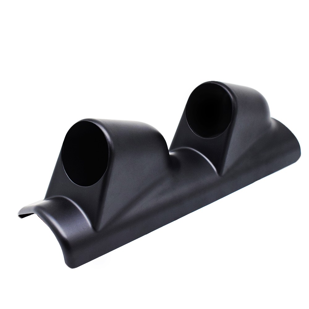 UNIVERSAL 2" 52MM LEFT DUAL HOLE GAUGE POD PILLAR METER MOUNT HOLDER RACING