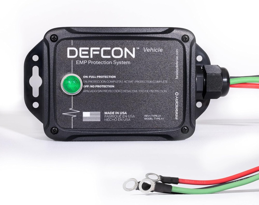 12V EMP Surge Protector for Vehicles Faraday Defense