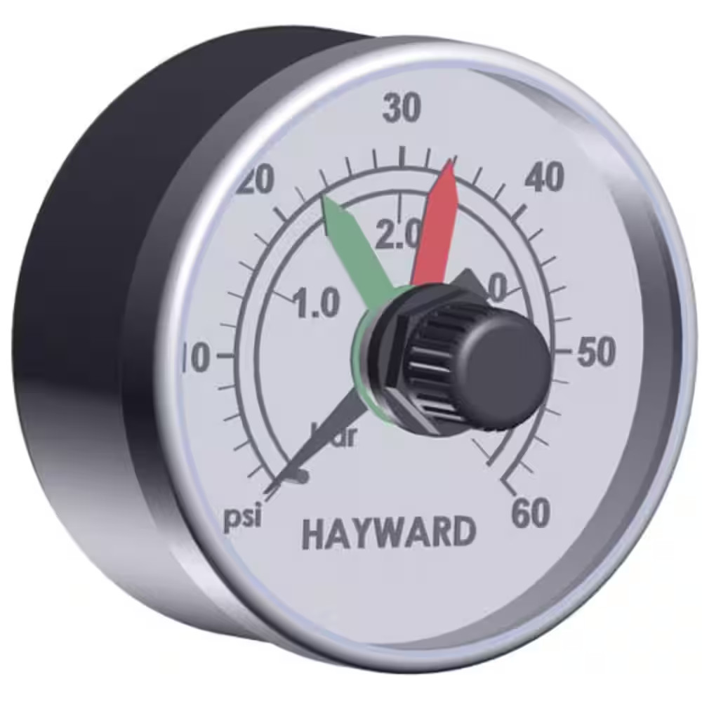 Boxed Pressure Gauge with Dial Replacement Part for Select Filters