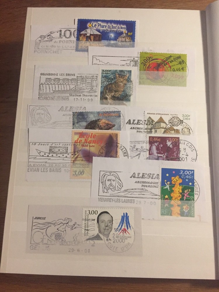 Complete 185 Stamp Binder Stamps