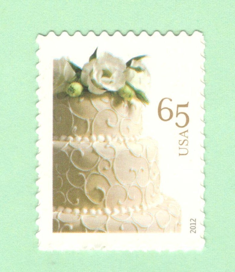 Sc # 4602 ~ 65 cent Wedding Cake Issue