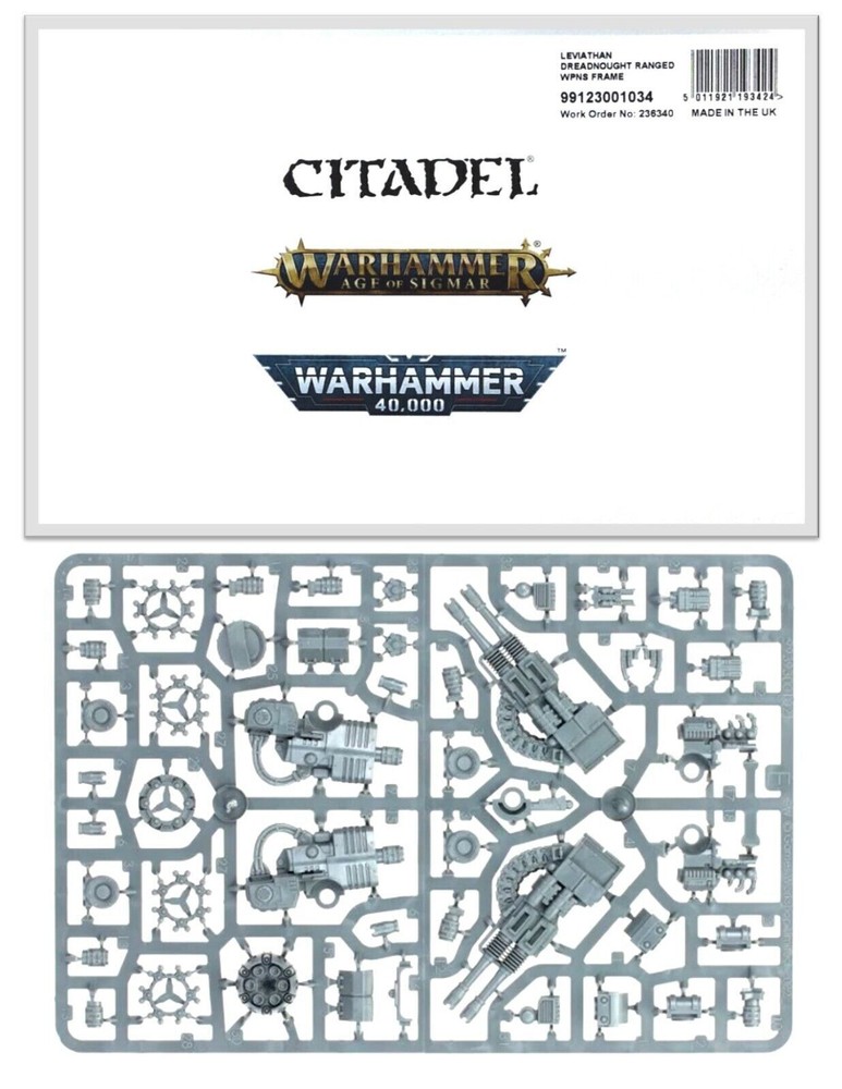 Leviathan Siege Dreadnought Ranged Weapons Warhammer 30K
