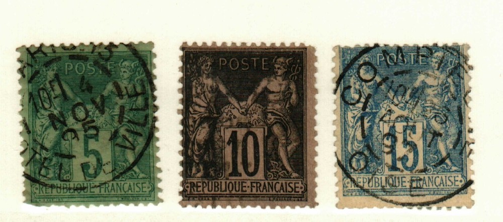 France #78, 91-2 used