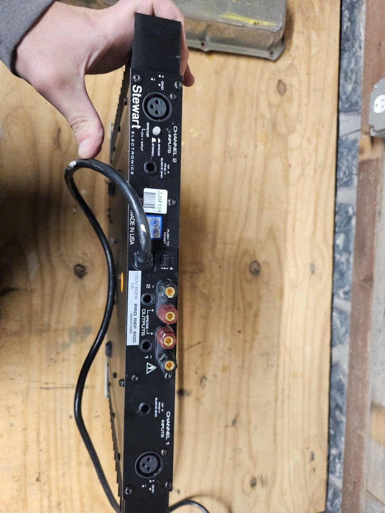 Stewart Pro Reference 500 Power Amplifier