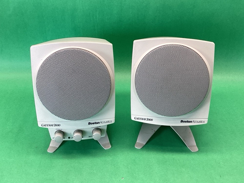 GATEWAY 2000 Boston Acoustics Digital MediaTheater Computer Speakers - UNTESTED