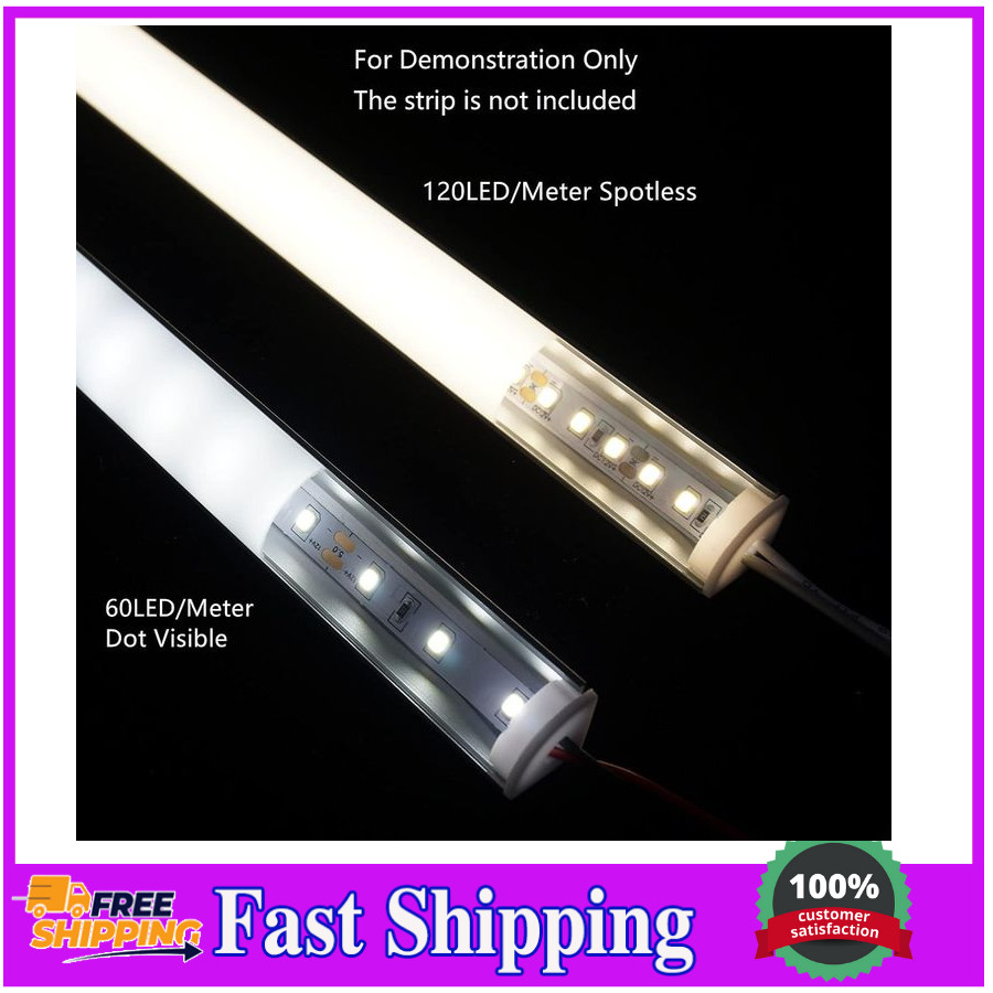 20-Pack 3.3FT 1Meter V Shape LED Strip Aluminum Channel Diffuser System, Extrude