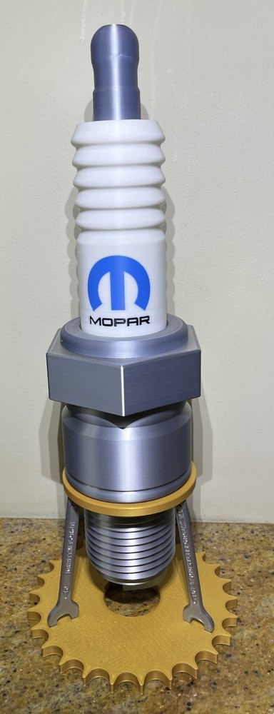 Mobar Branded Spark Plug Model Lamp