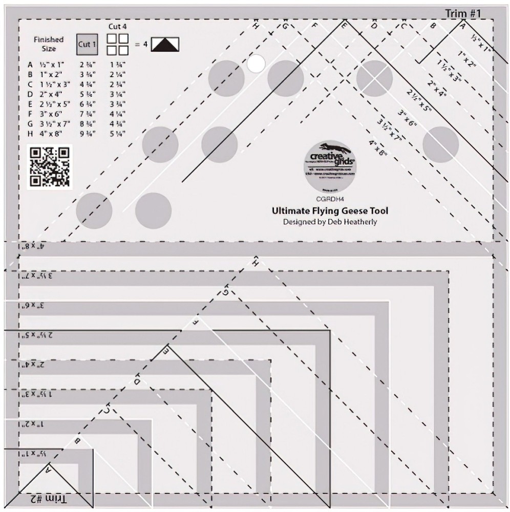 Creative Grids Ultimate Flying Geese Tool CGRDH4