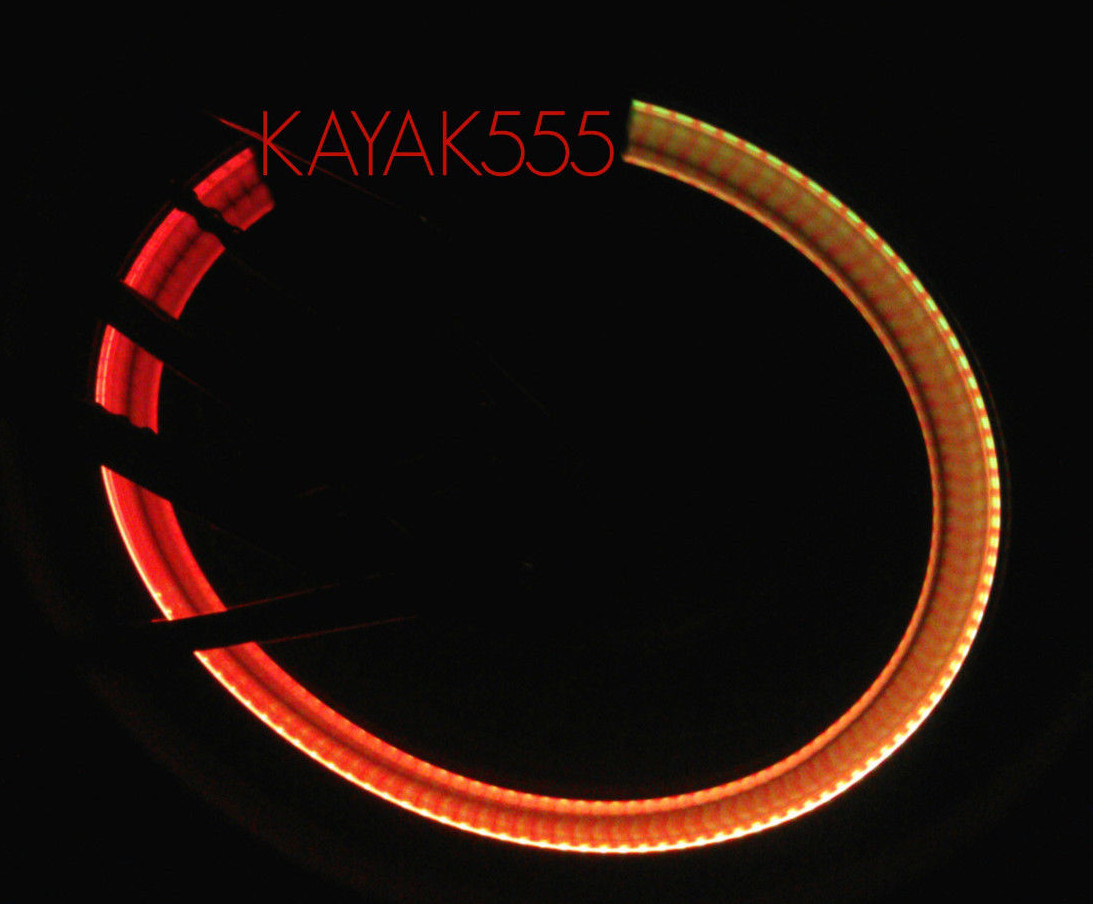 2 X NEON LED VALVE STEM BIKE/CAR RIMS WHEEL LIGHTS ATV SCOOTER MOTORCYCLE ETC...