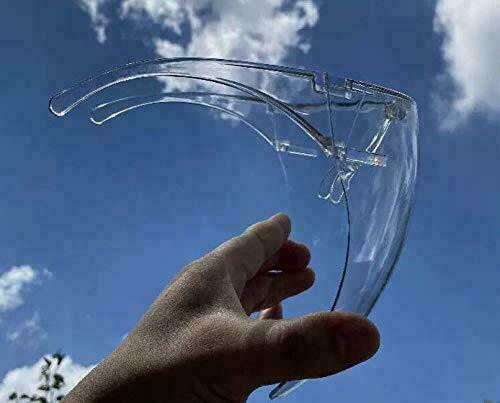 Full Face Covering Protective Face Shield Reusable Goggle Shield