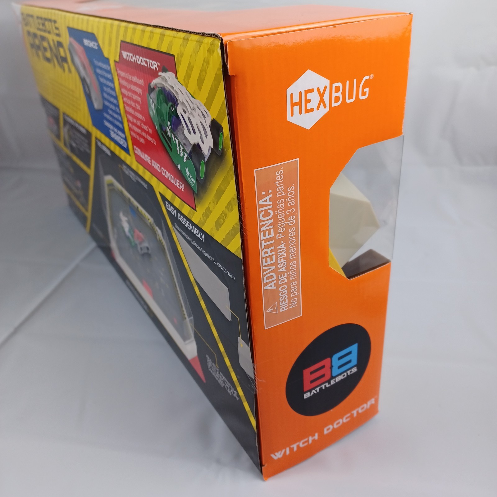 HEXBUG BattleBots Arena Bronco & Witch Doctor NEW