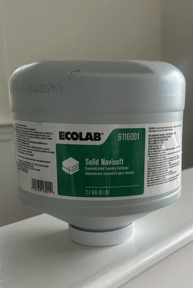 (6 lbs.)  Ecolab 6116001 Solid Navisoft Concentrated Laundry Softener