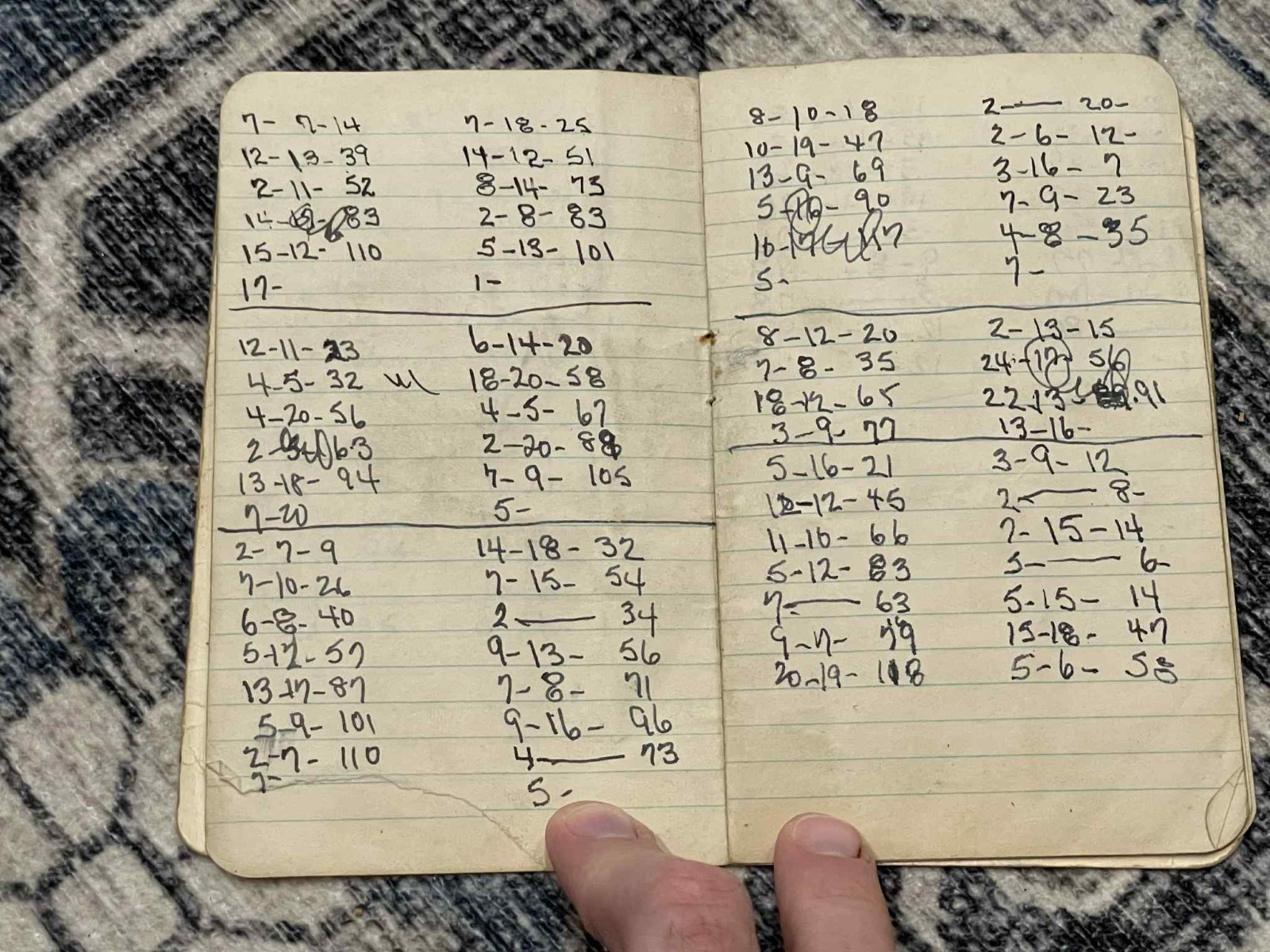 WW2 WWII Military US Army Solider's Coca Cola Bottling Co 1944 Notebook Calendar