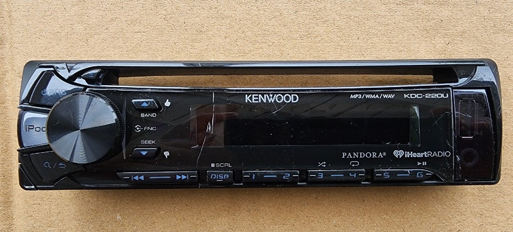 KENWOOD KDC-118 REPLACEMENT FACEPLATE