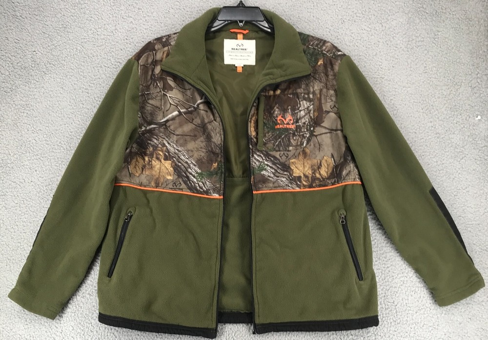 Real Tree Hunting Jacket Large Camo