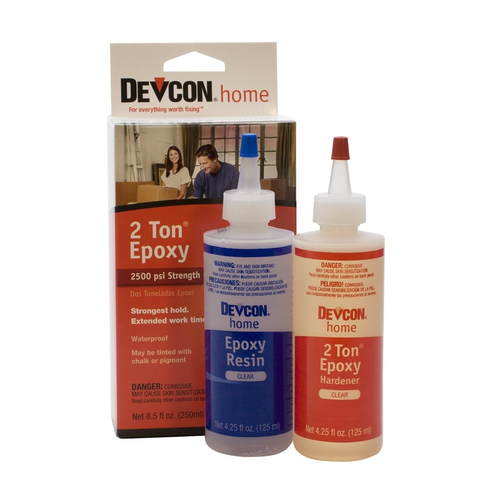 Devcon Epoxy, 2 Ton 4.25 Ounce each, 2 Bottles